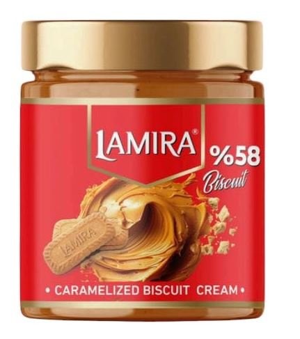 LAMIRA 200 GR 58% BISCUITS CREAM RED*6