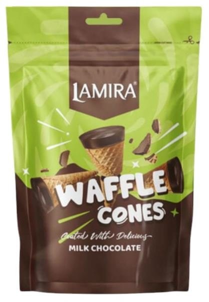 LAMİRA 120 GR WAFFLE CONES*12