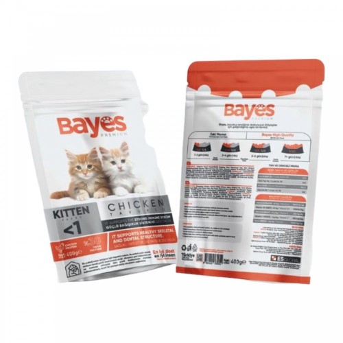 BAYES KITTEN DRY FOOD 400 GR WITH CHICKEN*12