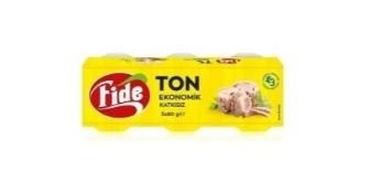 FİDE TUNA FISH 3*75 GR*20