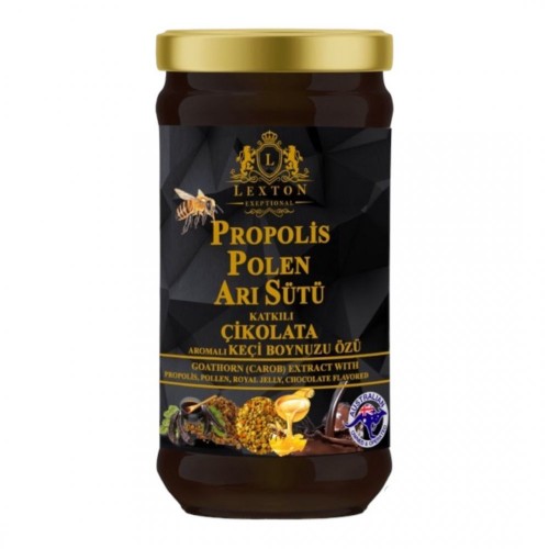 LEXTON 310GR.PP.POLLEN&BEEMİLK CHOC.CAROB EXTRACT*24