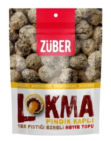 ZÜBER LOKMA 96 GR FINDIK *12