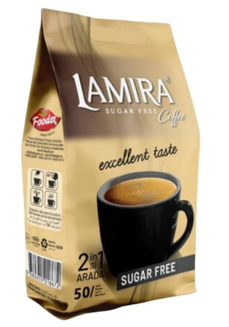 LAMIRA 12 GR 50 SUGAR FREE 2+1 COFFEE*20