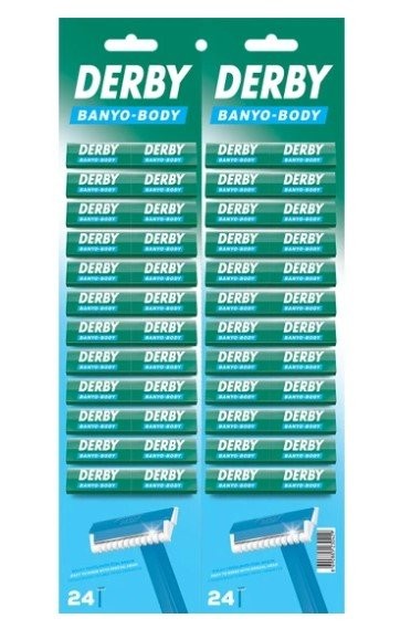 DERBY SINGLE BLADE 48-PIECE BATHROOM CARD CHART*1