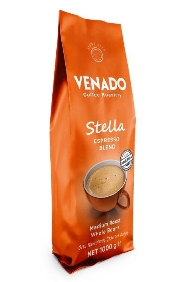 VENADO STELLA COFFEE BEANS MEDIUM ROASTED 1000 GR*10