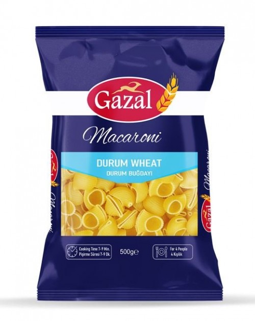 GAZAL MAKARNA 500 GR MANTI*20