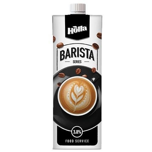 HOLLA 1000ML BARISTA MILK 3.8 FAT*12