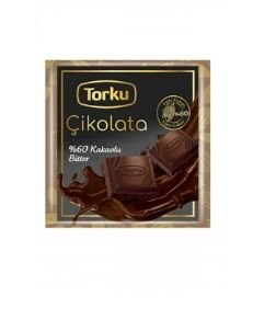 TORKU(409834) ÇİKOLATA BİTTER 60 GR*6