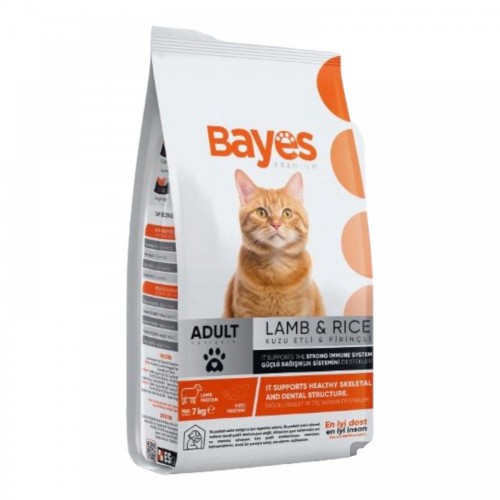 BAYES CAT DRY FOOD 7 KG WITH LAMB & RICE*1