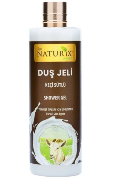 NATURİX 400 ML SHOWER GEL WITH GOAT MILK*12