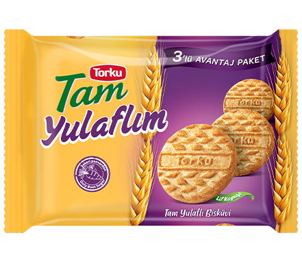 TORKU TAM YULAFLI BİSKÜVİ 125GR 3LÜ*12