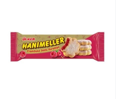 ÜLKER (1132-04)HANIMELLER RASPBERRY 94.5GR*18