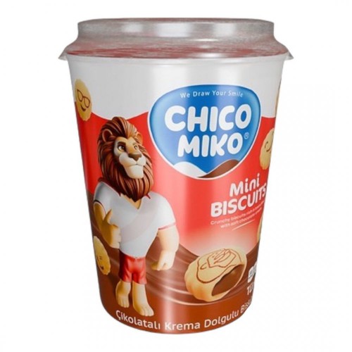 CHICO MIKO 125 GR MINI BISCUITS AU CHOCOLAT*24