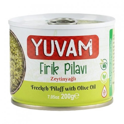 YUVAM 200 GR KONS. FİRİK PİLAVI SADE*12