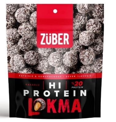 ZÜBER Hİ PROTEİN LOKMA 84 GR KAKAOLU *12