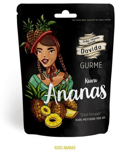 DOVİDO GURME ANANAS 70GR*10