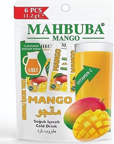 MAHBUBA MANGO İÇECEK TOZ 67,20 GR 6LI*96