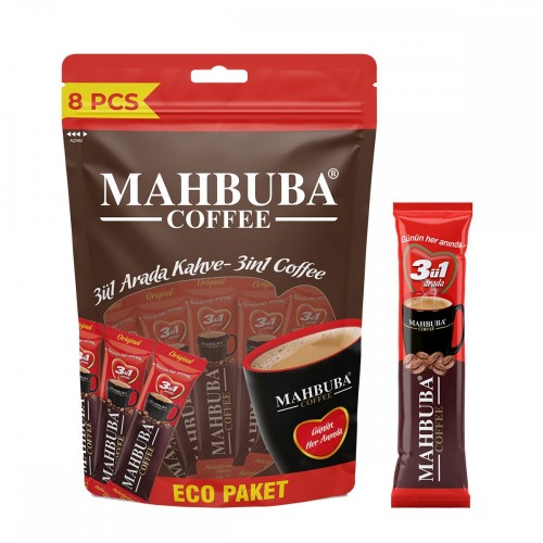 MAHBUBA COFFE 3+1 ARADA 18GR 8 Lİ*30