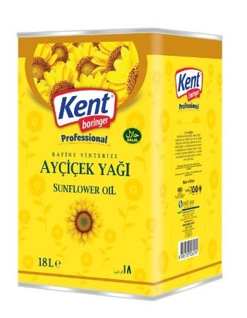 KENT BORİNGER AYÇİÇEK YAĞ 18 LT.*1