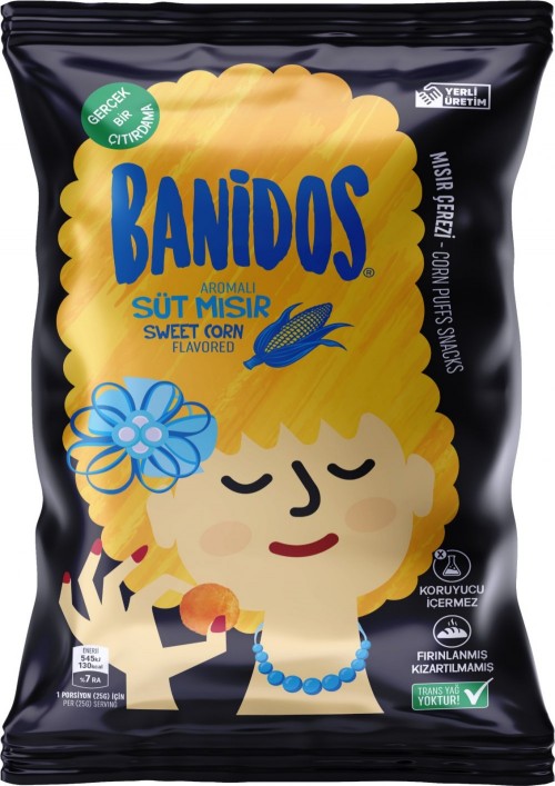 BANIDOS CHIPS 40 GR CORN FLAVOURED*48