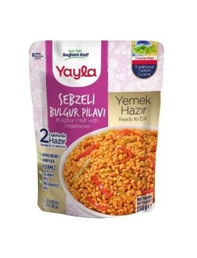 YAYLA 250 GR BULGUR RICE WITH VEGETABLES*12