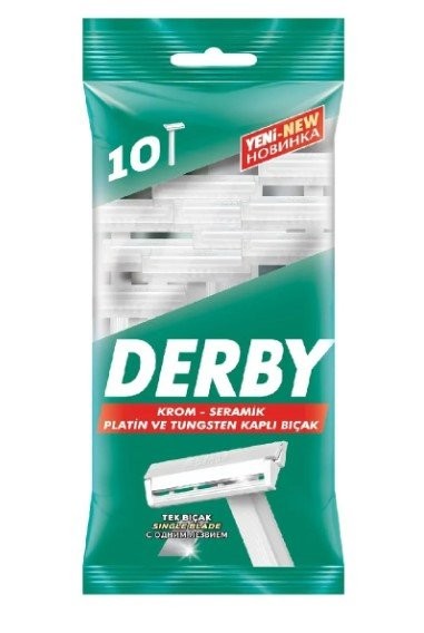 DERBY TEK BIÇAK 10 LU POŞET*10