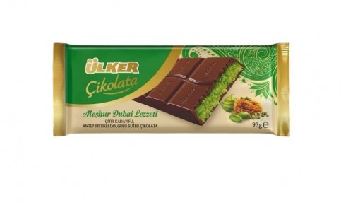 ÜLKER (1437-02)SAVEUR DUBAÏ AU CHOCOLAT KADAYIF 93GR*6