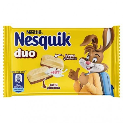 NESTLE NESQUİK ÇİK.DUO KARE 70GR*6