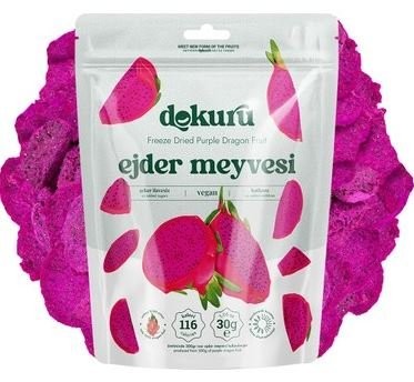 DOKURU FREEZE DRİED MEYVE MOR EJDER 30 GR*12