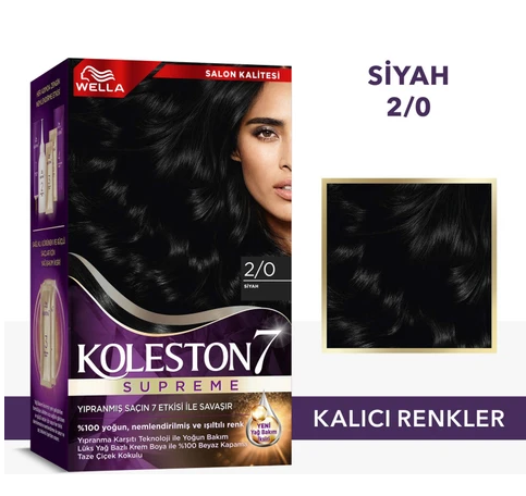KOLESTON SUPREME 2/0 BLACK*3
