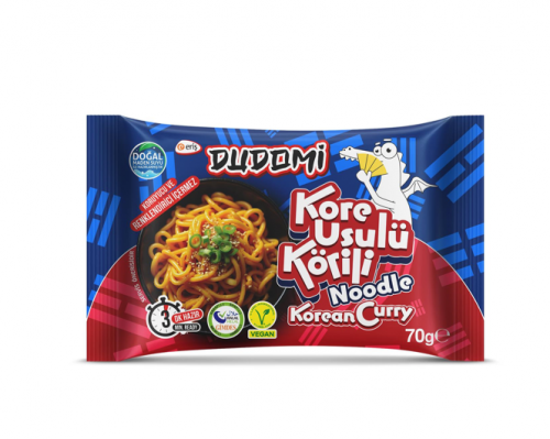 DUDOMI NOODLE BAG 70 GR KOREAN STYLE CURRY*40
