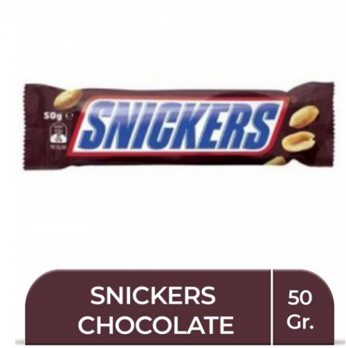 SNICKERS CHOCOLATE. 50 GR * 24