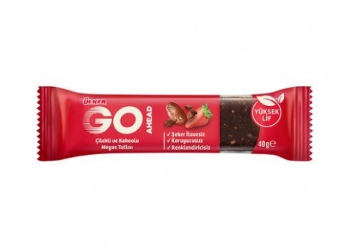 ÜLKER (1120-03)GO AHEAD ÇİKOLATA HURMA BAR 40GR*18