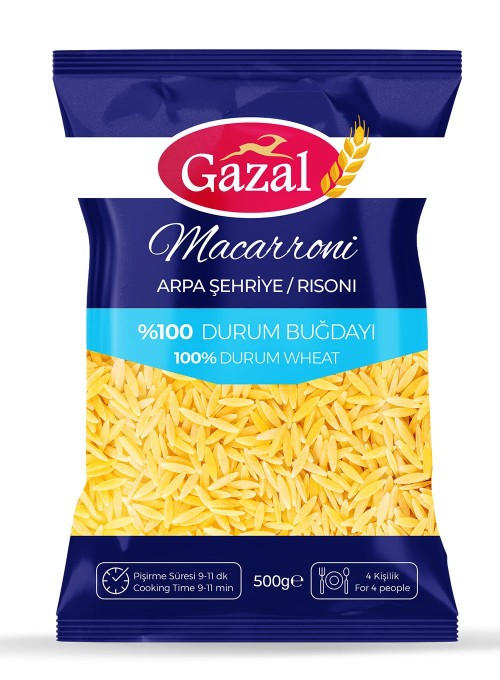 GAZAL MAKARNA 500 GR ARPA ŞEHRİYE*20