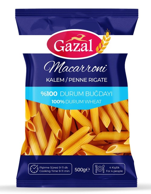 GAZAL MAKARNA 500 GR KALEM*20