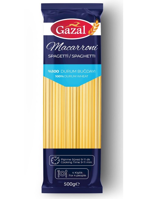 GAZAL MAKARNA 500 GR SPAGETTİ*20