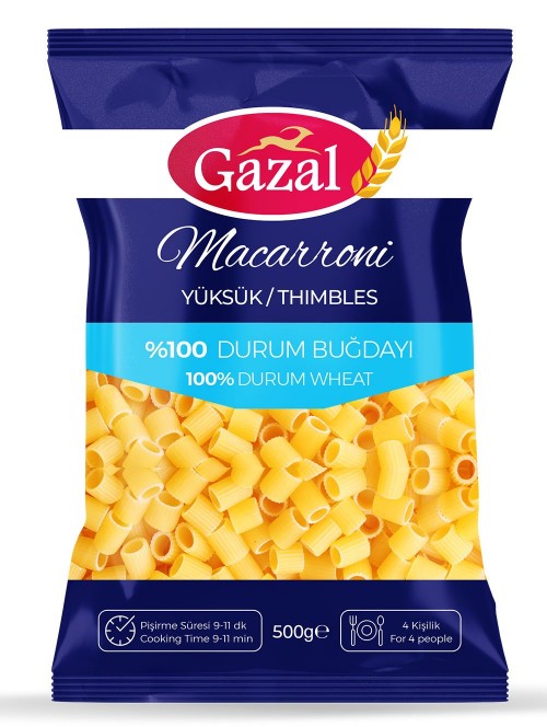 GAZAL MAKARNA 500 GR YÜKSÜK*20