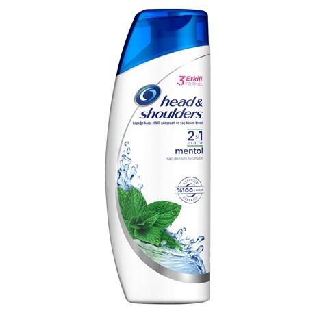 HEAD SHOULDERS 330 ML MENTOL 2 IN 1*6