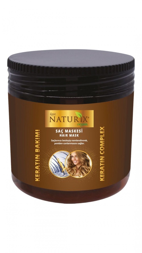 NATURIX MASQUE CAPILLAIRE 500 ML COMPLEXE KÉRATINE*12