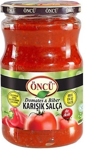 ÖNCÜ CAM KARIŞIK SALÇA 700GR*12