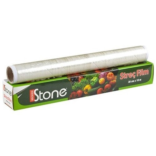 BROKEN STONE P.E STRECH 30CMX10MT WITH 8MICRON BOX*48