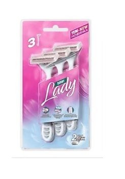 DERBY LADY PLATINUM 2 3-PIECE BLISTER*12