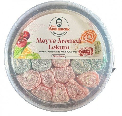 HACI ABDULMELİK MEYVELİ LOKUM 750GR*12