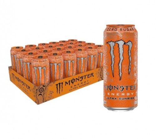 MONSTER SUNRISE ENERJİ İÇECEĞİ 500ML*12