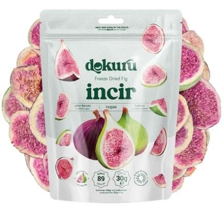 DOKURU FREEZE DRIED FRUIT FIG 30 GR*12