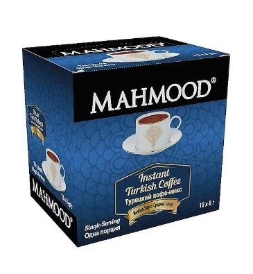 MAHMOOD INSTANT TURKISH COFFEE MEDIUM 8GR*12