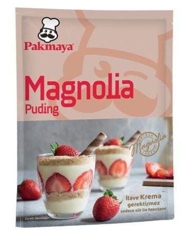 PAKMAYA MAGNOLIA PUDİNG 125GR*16