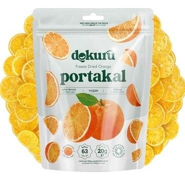 DOKURU FREEZE DRIED FRUIT ORANGE 20 GR*12