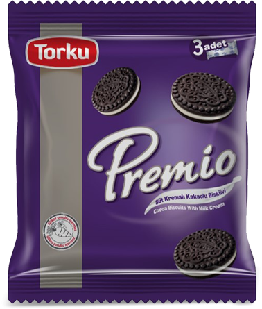 TORKU PREMİO BISCUIT 86GR*3*8