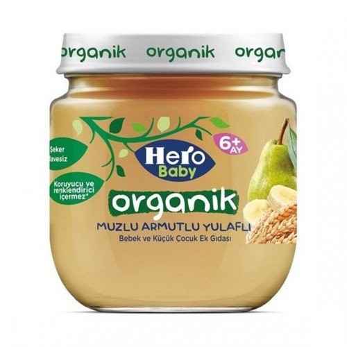 ÜLK (5591-05) HERO BABY 120 GR KAVANOZ PREB.ÇİLEK YOĞURT *6